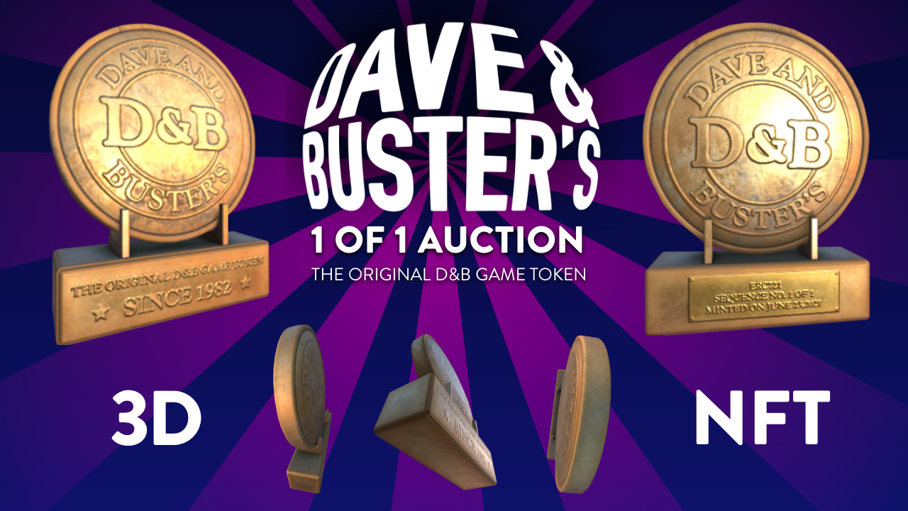 Sweet and Dave & Buster’s Launch Uber-Rare NFT Auction to Benefit Make-A-Wish – Press release Bitcoin News